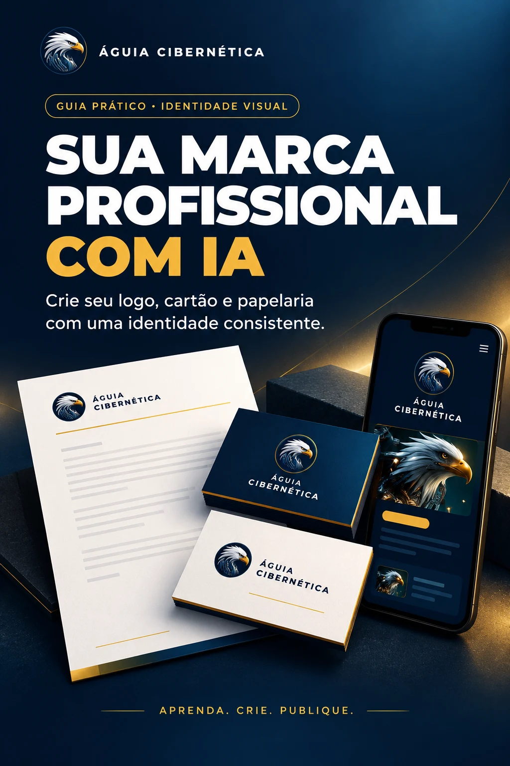 Capa do e-book Sua Marca Profissional com IA