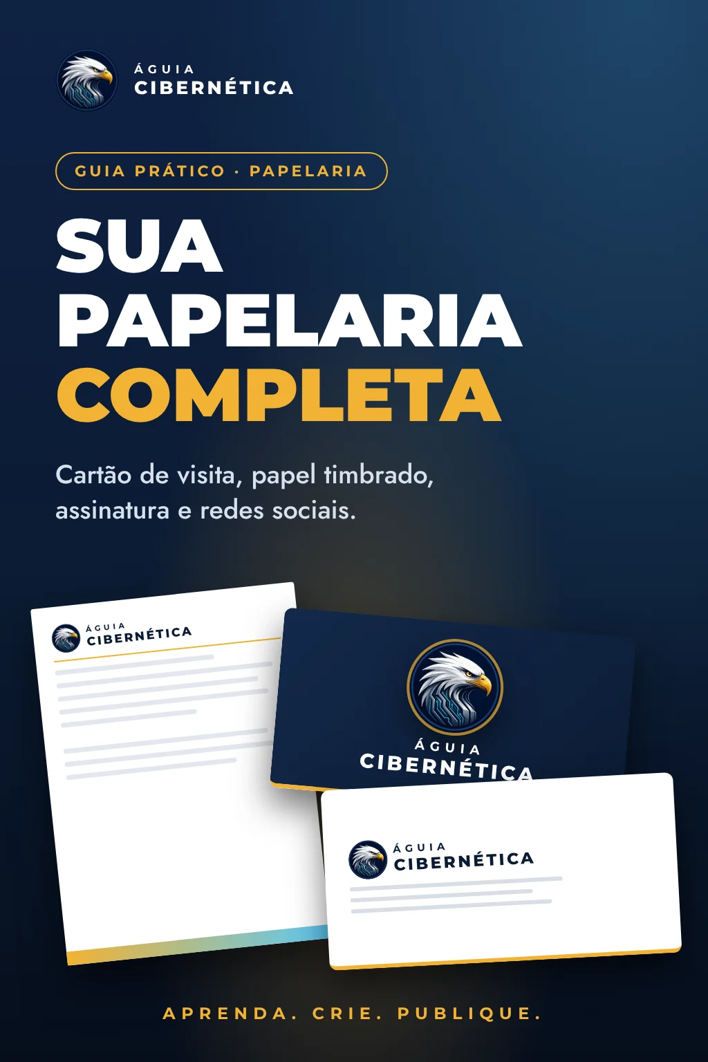 Capa do e-book Sua Papelaria Completa
